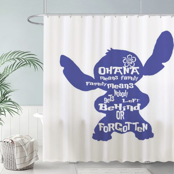 ZapMerch Space Pet Friends Shower Curtain, Tropical Playmates Bathroom Decor, Waterproof Fabric Durable Easy Care Washable, 72"X72"(Hooks Not Included) SC00007-002