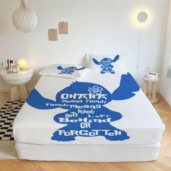 ZapMerch Space Pet Friends Fitted Sheet Tropical Playmates Bed Sheets Bedding Set Deep Pockets Up To 16" Bedroom Decor SC00007-006