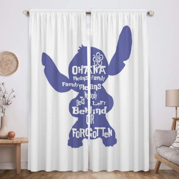 ZapMerch Space Pet Friends Window Curtains Tropical Playmates Drapes Bedroom Home Room Decor Durable Fabric Machine Washable 82" X 84" SC00007-013