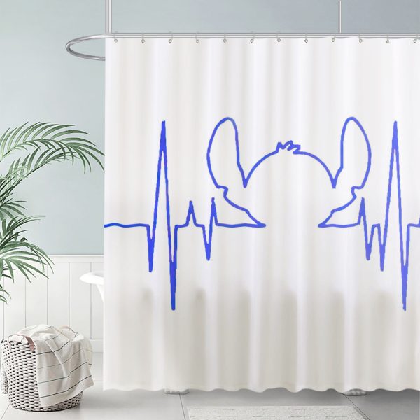 ZapMerch Space Pet Friends Shower Curtain, Tropical Playmates Bathroom Decor, Waterproof Fabric Durable Easy Care Washable, 72"X72"(Hooks Not Included)