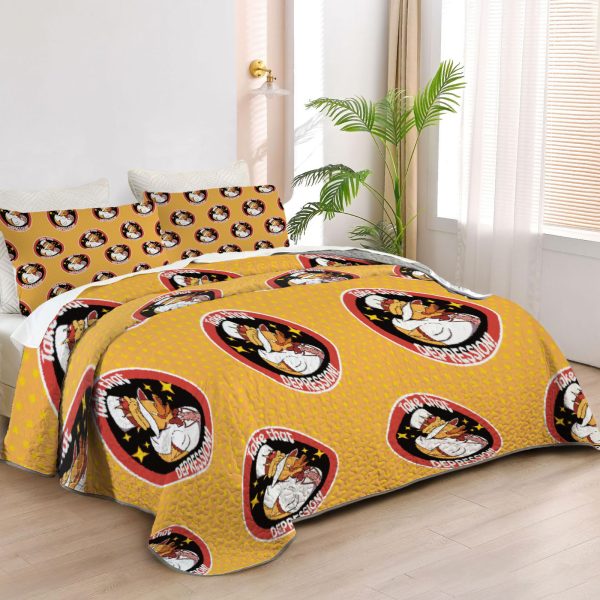 ZapMerch Redemption I Quilt Bedspreads Hell'S B&B Bed Set Bedding Coverlet Fabric Washable SC00030-007