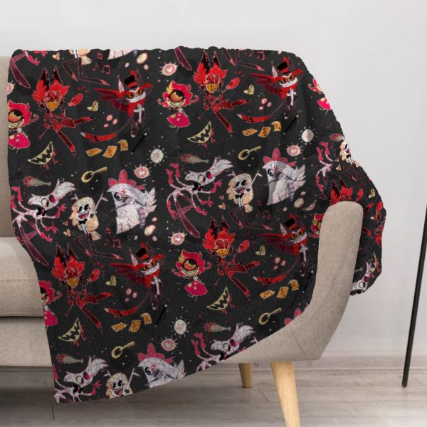 ZapMerch Redemption I Blanket Hell'S B&B Throw Blankets Couch Bed Living Room Decor Soft Durable Washable 57" X 50" SC00031-004