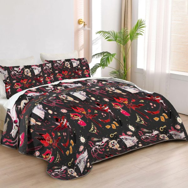 ZapMerch Redemption I Quilt Bedspreads Hell'S B&B Bed Set Bedding Coverlet Fabric Washable SC00031-007