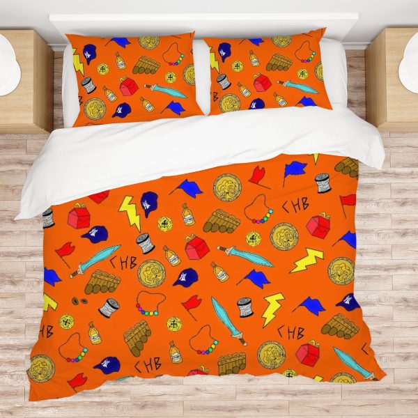 ZapMerch Demigod Adventures Comforter Set Greek Heroes Bed Bedding Sets Bedroom Decor SC00035-005