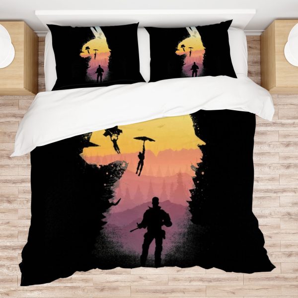 ZapMerch Battle Comforter Set Video Game Bed Bedding Sets Bedroom Decor SC00037-005