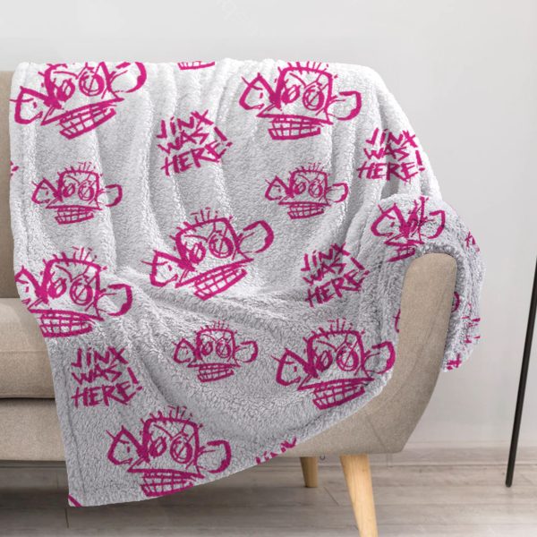 ZapMerch Magic City Blanket Animation Throw Blankets Couch Bed Living Room Decor Soft Durable Washable 57" X 50" SC00045-004