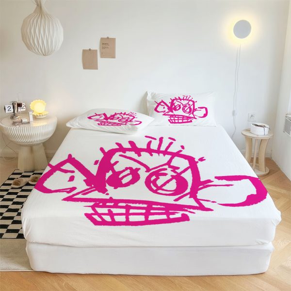 ZapMerch Magic City Fitted Sheet Animation Bed Sheets Bedding Set Deep Pockets Up To 16" Bedroom Decor SC00045-006