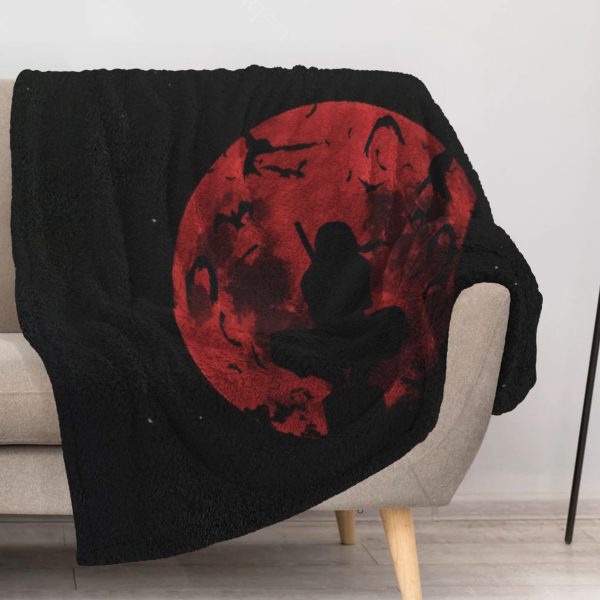 ZapMerch Ninja Journeys Blanket Anime Throw Blankets Couch Bed Living Room Decor Soft Durable Washable 57" X 50" SC00056-004