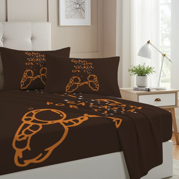 ZapMerch Twin Size Music Sensation Fitted Sheet Latin Pop Artist Bed Flat Sheets Bedding Set Deep Pockets Up To 16" Bedroom Decor With 1 Pillow Sham SC00071-009