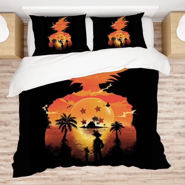 ZapMerch Super Warriors Comforter Set Japanese Anime Bed Bedding Sets Bedroom Decor SC00081-005