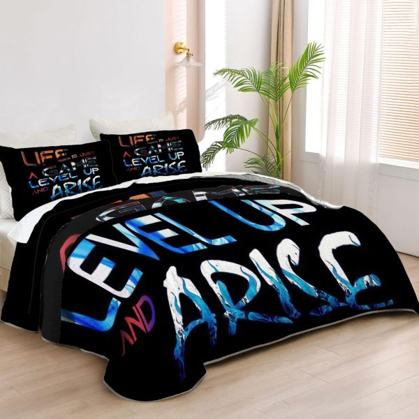 ZapMerch Shadow Monarch Quilt Bedspreads Hunter'S Awakening Bed Set Bedding Coverlet Fabric Washable SC00091-007