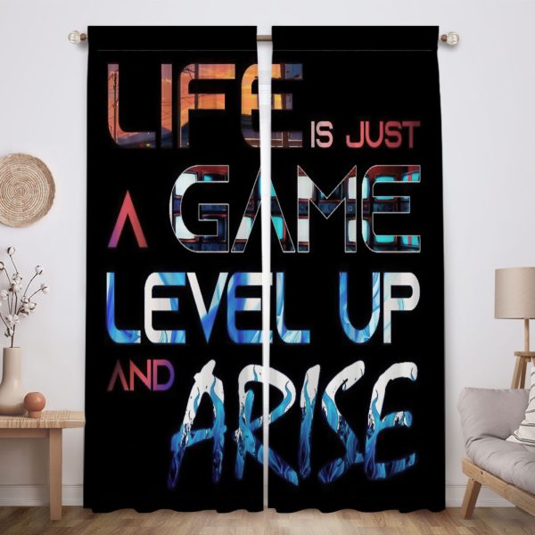 ZapMerch Shadow Monarch Window Curtains Hunter'S Awakening Drapes Bedroom Home Room Decor Durable Fabric Machine Washable 82" X 84" SC00091-013