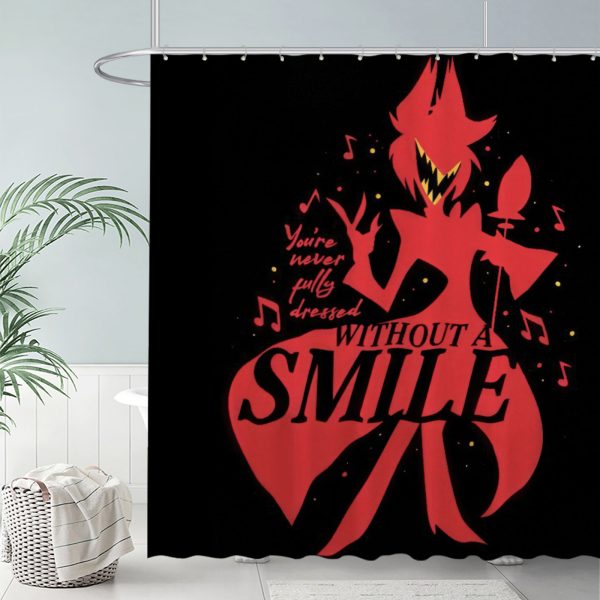 ZapMerch Redemption I Shower Curtain, Hell'S B&B Bathroom Decor, Waterproof Fabric Easy Care Washable, 72"X72"(Hooks Not Included) SC00108-002