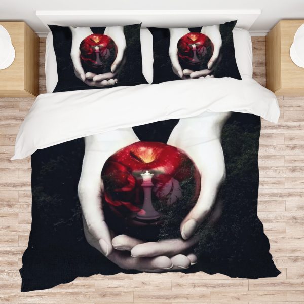 ZapMerch Nightfall Romance Comforter Set Vampire Bed Bedding Sets Bedroom Decor SC00114-005