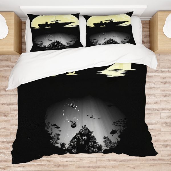 ZapMerch Forensic Night Stalker Comforter Set Darkly Charming Avenger Bed Bedding Sets Bedroom Decor SC00128-005