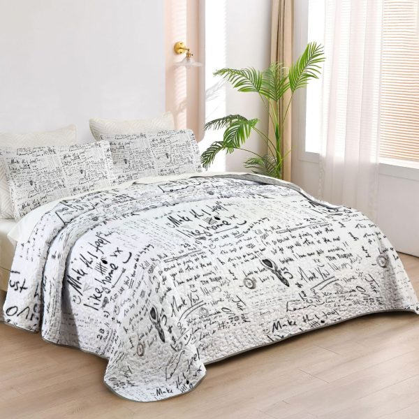 ZapMerch United Harmony Quilt Bedspreads Pop Band Bed Set Bedding Coverlet Fabric Washable SC00145-007