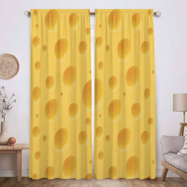 ZapMerch Green Bay Sports Window Curtains Football Drapes Bedroom Home Room Decor Durable Fabric Machine Washable 82" X 84" SC00168-013