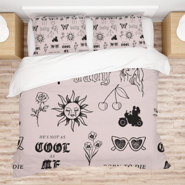 ZapMerch Dream Pop Artist Comforter Set Melancholic Storyteller Bed Bedding Sets Bedroom Decor SC00171-005