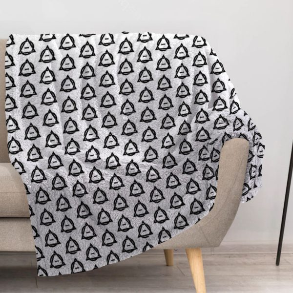 ZapMerch Spiritual Coection Blanket Animal Identity Throw Blankets Couch Bed Living Room Decor Soft Durable Washable 57" X 50" SC00180-004
