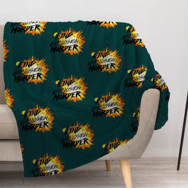 ZapMerch Super Ability Academy Blanket Japanese Anime Throw Blankets Couch Bed Living Room Decor Soft Durable Washable 57" X 50" SC00190-004