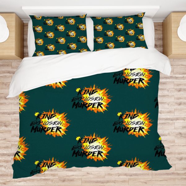 ZapMerch Super Ability Academy Comforter Set Japanese Anime Bed Bedding Sets Bedroom Decor SC00190-005