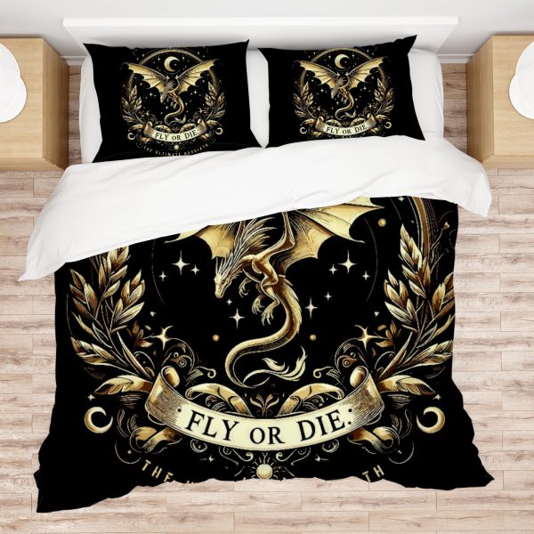 ZapMerch Dragon Comforter Set Dragon Bed Bedding Sets Bedroom Decor SC00194-005