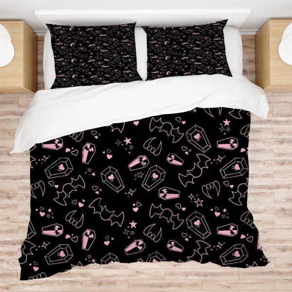 ZapMerch Midnight Bash Comforter Set Dream Party Bed Bedding Sets Bedroom Decor SC00199-005