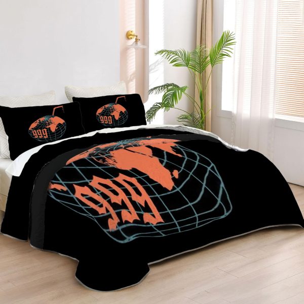 ZapMerch Music Prodigy Quilt Bedspreads Emotional Rapper Bed Set Bedding Coverlet Fabric Washable SC00224-007