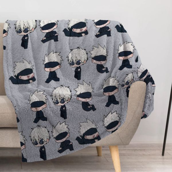 ZapMerch Sorcerers Blanket Anime Throw Blankets Couch Bed Living Room Decor Soft Durable Washable 57" X 50" SC00230-004