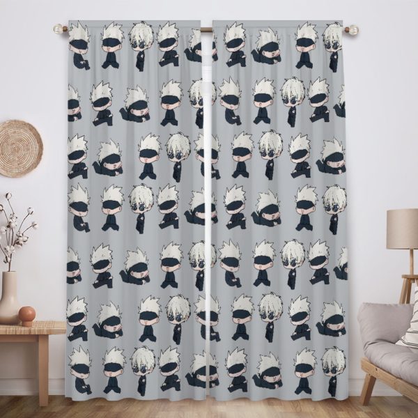 ZapMerch Sorcerers Window Curtains Anime Drapes Bedroom Home Room Decor Durable Fabric Machine Washable 82" X 84" SC00230-013