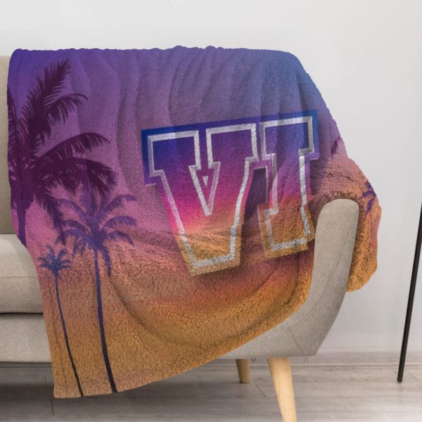 ZapMerch Gangster Game Blanket Video Game Throw Blankets Couch Bed Living Room Decor Soft Durable Washable 57" X 50" SC00231-004