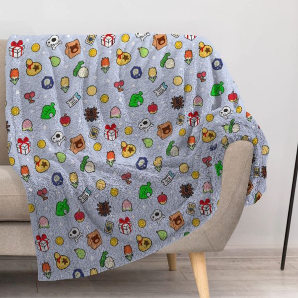 ZapMerch Rural Life Game Blanket Video Game Throw Blankets Couch Bed Living Room Decor Soft Durable Washable 57" X 50" SC00236-004