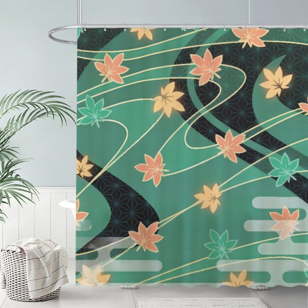 ZapMerch Fantasy Adventure Game Shower Curtain, Video Game Bathroom Decor, Waterproof Fabric Durable Easy Care Washable, 72"X72"(Hooks Not Included)
