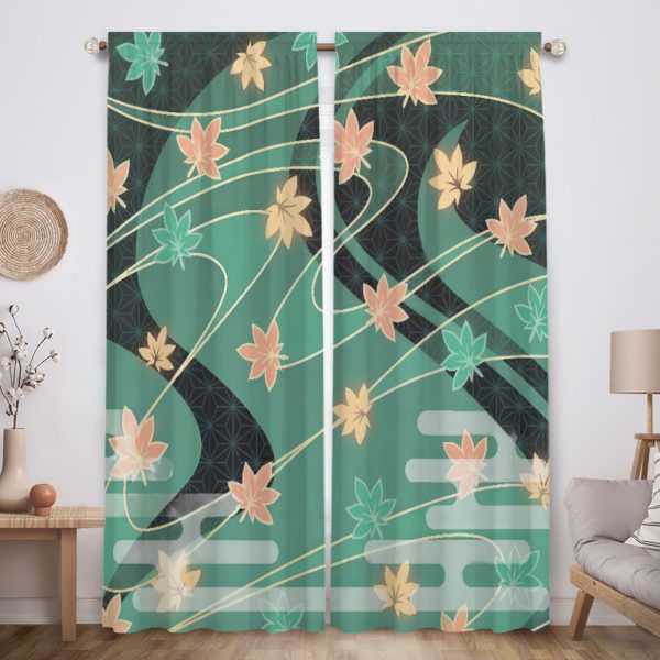 ZapMerch Fantasy Adventure Game Window Curtains Video Game Drapes Bedroom Home Room Decor Durable Fabric Machine Washable 82" X 84" SC00240-013