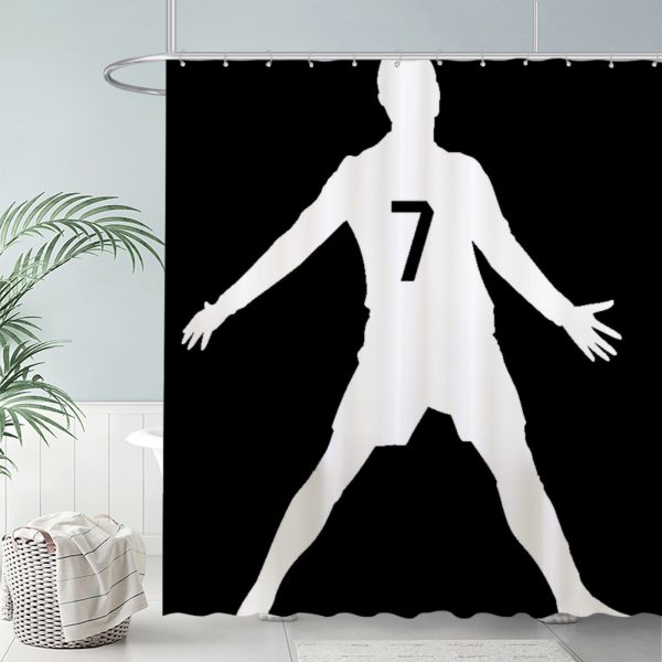 Funnytree Adventurous Adley Shower Curtain, Creative Kiddo Bathroom Decor, Waterproof Fabric Durable Easy Care Washable, 72"X72"(Hooks Not Included)
