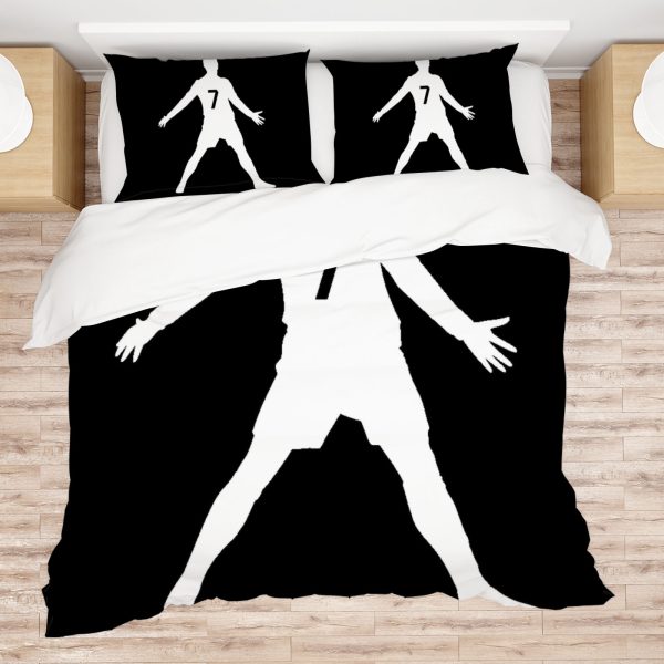 ZapMerch Football Legend Comforter Set Portuguese Superstar Bed Bedding Sets Bedroom Decor SC00254-005