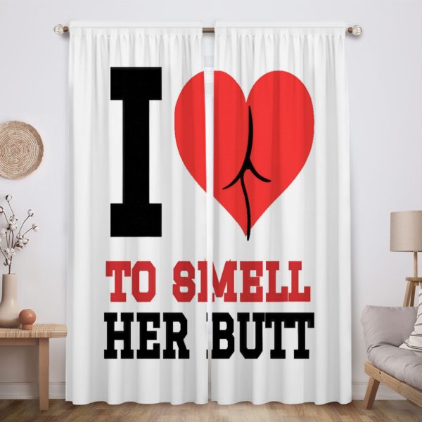 ZapMerch Workout Window Curtains Workout Drapes Bedroom Home Room Decor Durable Fabric Machine Washable 82" X 84" SC00266-013