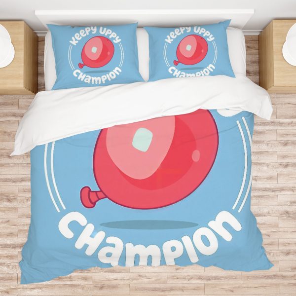 ZapMerch Happy Pup Comforter Set Blue Adventurer Bed Bedding Sets Bedroom Decor SC00271-005