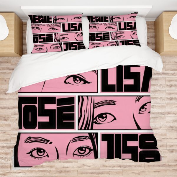 ZapMerch Charming Girl Group Comforter Set K-Pop Girl Group Bed Bedding Sets Bedroom Decor SC00274-005