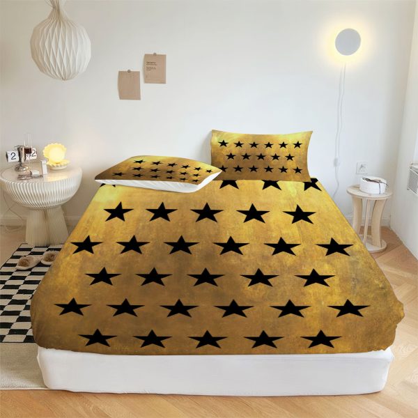 ZapMerch Musical Prodigy Fitted Sheet Revolutionary Rhymer Bed Sheets Bedding Set Deep Pockets Up To 16" Bedroom Decor SC00281-006