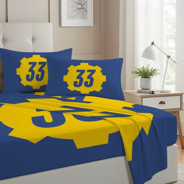 ZapMerch Twin Size Post-Apocalyptic Adventure Fitted Sheet Wasteland Wanderer Bed Flat Sheets Bedding Set Deep Pockets Up To 16" Bedroom Decor With 1 Pillow Sham SC00283-009