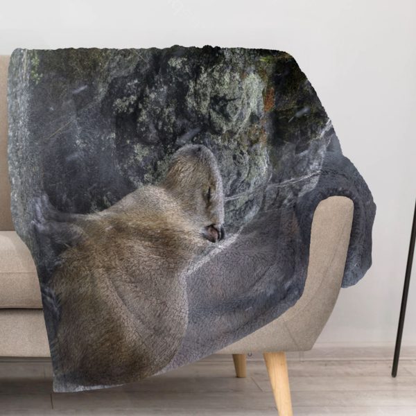 ZapMerch Capybara Blanket Capybara Throw Blankets Couch Bed Living Room Decor Soft Durable Washable 57" X 50" SC00292-004