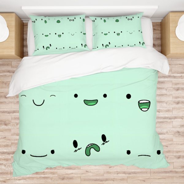 ZapMerch Questing Duo Comforter Set Land Of Ooo Explorer Bed Bedding Sets Bedroom Decor SC00318-005