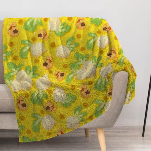 ZapMerch Rural Life Game Blanket Video Game Throw Blankets Couch Bed Living Room Decor Soft Durable Washable 57" X 50" SC00335-004