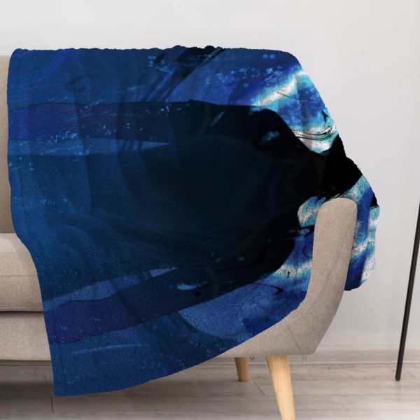 ZapMerch Japanese Soccer Anime Blanket Striker'S Paradise Throw Blankets Couch Bed Living Room Decor Soft Durable Washable 57" X 50" SC00355-004