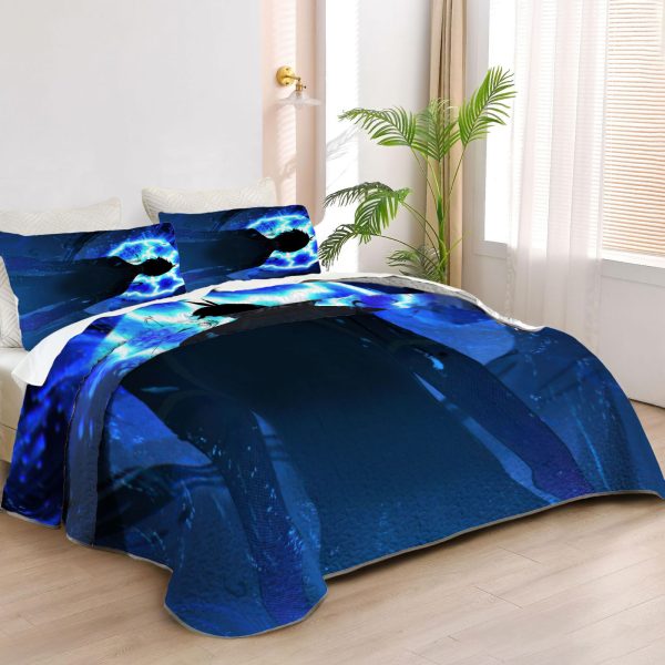 ZapMerch Japanese Soccer Anime Quilt Bedspreads Striker??S Paradise Bed Set Bedding Coverlet Fabric Washable SC00355-007