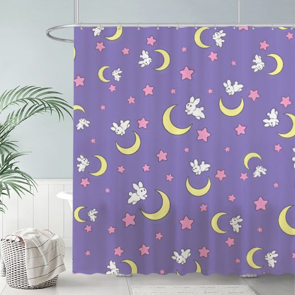ZapMerch Buy Shower Curtain, Buy Bathroom Decor, Waterproof Fabric Durable Easy Care Washable, 72"X72"(Hooks Not Included) SC00359-002