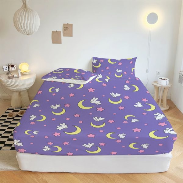 ZapMerch Buy Fitted Sheet Buy Bed Sheets Bedding Set Deep Pockets Up To 16" Bedroom Decor SC00359-006