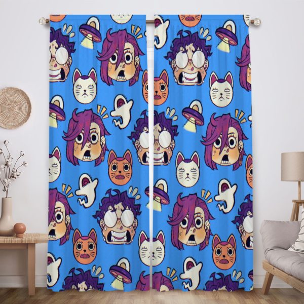 ZapMerch Supernatural Showdown Window Curtains Japanese Manga Drapes Bedroom Home Room Decor Durable Fabric Machine Washable 82" X 84" SC00364-013