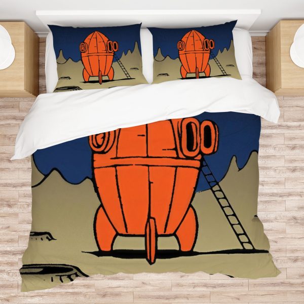 ZapMerch Cheese And Canine Adventures Comforter Set Animated Film Bed Bedding Sets Bedroom Decor SC00382-005